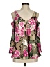 Boston Proper 100% Polyester Green Sleeveless Blouse Size M - photo 1