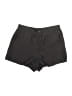 Croft & Barrow 100% Polyester Solid Black Athletic Shorts Size 8 - photo 1