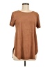 Olivaceous Brown Short Sleeve Top Size M - photo 1
