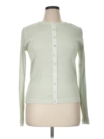 Madewell Garment-Dyed Ribbed Cardigan Tee (view 1)