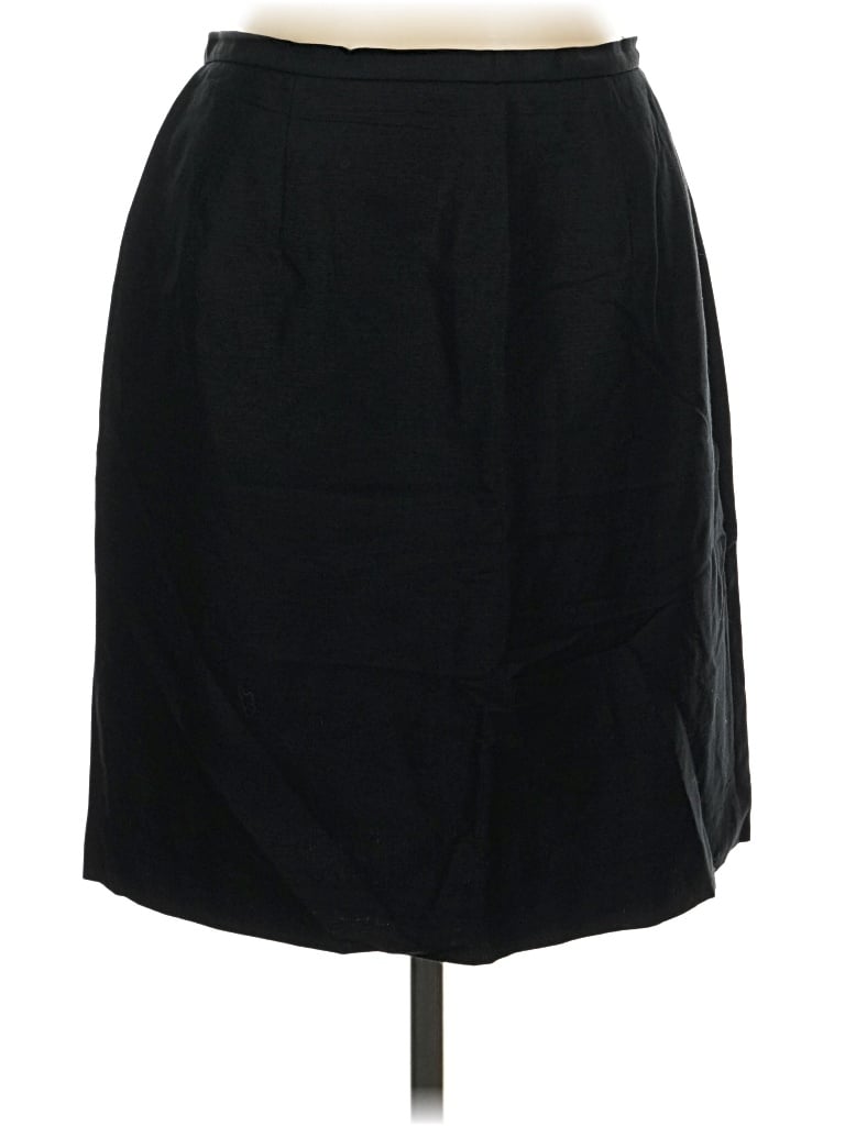 Pre-owned Laura Scott Formal Skirt In Black