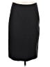 Theory Solid Black Wool Skirt Size 6 - photo 1