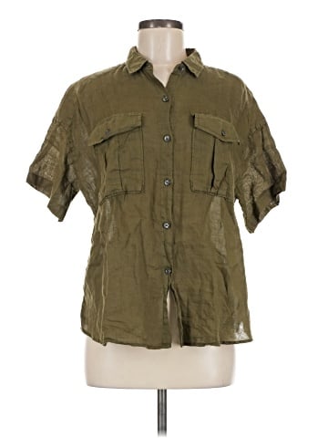 Alex Mill 3/4 Sleeve Button-Down Shirt (view 1)