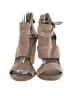 Hinge 100% Leather Gray Sandals Size 7 1/2 - photo 2