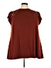 Torrid Burgundy Short Sleeve Top Size 4X Plus (4) - photo 1