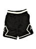 Air Jordan 100% Polyester Solid Black Athletic Shorts Size 7 - photo 2