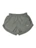 Nike 100% Polyester Solid Green Athletic Shorts Size M - photo 1