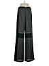 BCBGMAXAZRIA 100% Recycled Polyester Chevron-herringbone Black Casual Pants Size S - photo 2