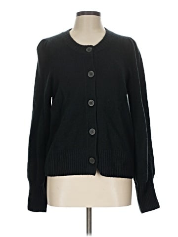 Madewell Edencroft Pleat-Sleeve Cardigan Sweater (view 1)