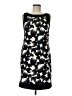 AGB Graphic Black Cocktail Dress Size 6 - photo 1