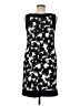 AGB Graphic Black Cocktail Dress Size 6 - photo 2