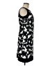 AGB Graphic Black Cocktail Dress Size 6 - photo 4
