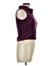 Free People 100% Polyester Burgundy Sleeveless Turtleneck Size L - photo 4