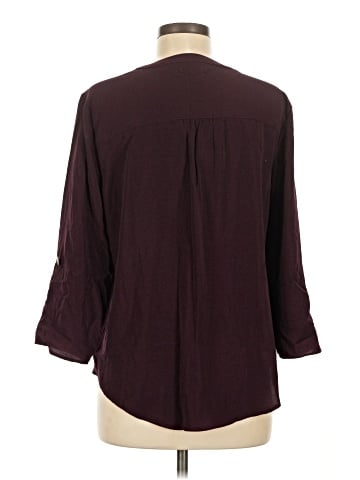 Maurices 3/4 Sleeve Blouse (view 2)