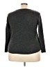 Chico's Gray Long Sleeve Top Size XXL (4) - photo 2