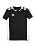 Adidas 100% Polyester Black Active T-Shirt Size S (kids) - photo 1