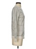 Banana Republic Stripes Ivory Silk Pullover Sweater Size S - photo 4