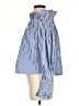 Steve Madden Stripes Blue Sleeveless Blouse Size S - photo 5