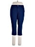 Bisou Bisou Color Block Blue Active Pants Size 18 - photo 1