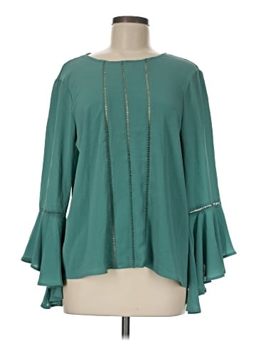 June & Hudson Long Sleeve Blouse (view 1)