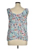 The Limited 100% Polyester Blue Sleeveless Blouse Size XL - photo 2