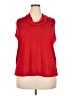 Notations Red Sleeveless Top Size 2X - photo 1