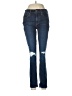 Gap Hearts Blue Jeans Size 28 waist - photo 1