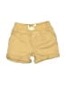 Carter's 100% Cotton Solid Tan Khaki Shorts 3-6 MO / 6 MO - photo 1