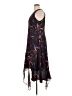 DKNY 100% Polyester Print Black Cocktail Dress Size 14 - photo 5