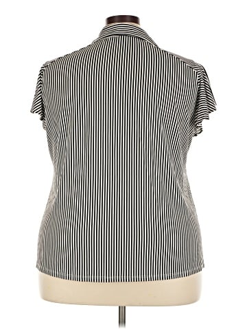 Adrianna Papell Short Sleeve Blouse (view 2)