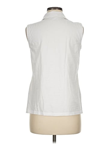 T by Talbots Sleeveless Button-Down Shirt (view 2)