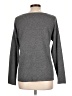 Garnet Hill 100% Cashmere Gray Cashmere Pullover Sweater Size L - photo 2