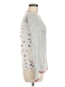 Boden Polka Dots Gray Pullover Sweater Size M - photo 4