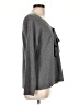Garnet Hill 100% Cashmere Gray Cashmere Pullover Sweater Size L - photo 4