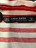 Zara Basic Stripes Red Long Sleeve Button-Down Shirt Size L - photo 7