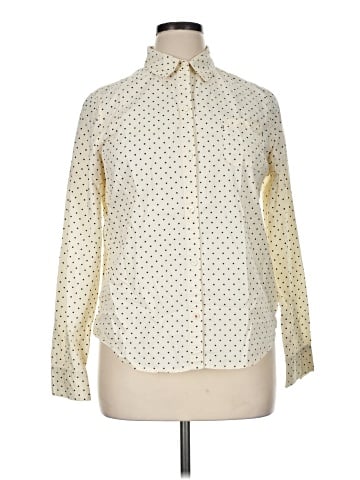 Denim & Co Long Sleeve Button-Down Shirt (view 1)