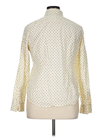 Denim & Co Long Sleeve Button-Down Shirt (view 2)
