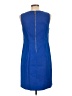 Alyx Solid Blue Casual Dress Size 10 - photo 2