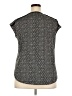 41Hawthorn Black Short Sleeve Blouse Size XXL - photo 2