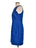Alyx Solid Blue Casual Dress Size 10 - photo 5
