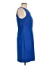 Alyx Solid Blue Casual Dress Size 10 - photo 4