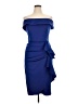 Xscape Blue Cocktail Dress Size 14 - photo 1