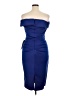 Xscape Blue Cocktail Dress Size 14 - photo 2