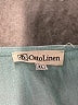 Assorted Brands 100% Linen Teal 3/4 Sleeve Blouse Size XL - photo 7