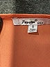 Papaya 100% Polyester Orange Short Sleeve Blouse Size S - photo 7