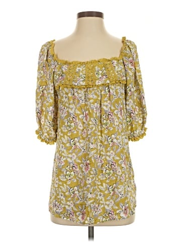 Solitaire 3/4 Sleeve Blouse (view 1)