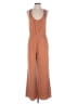 The Odells Solid Brown Jumpsuit Size S - photo 1