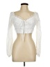 Cider White Long Sleeve Blouse Size L - photo 1