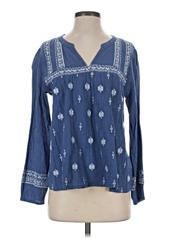 Lucky Brand Long Sleeve Blouse (view 1)