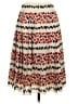 J.Crew 100% Polyester Print Red Casual Skirt Size 2 - photo 2